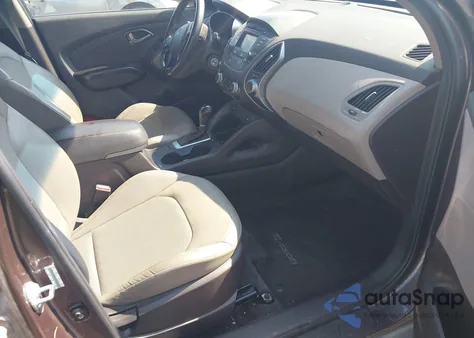 2014 Hyundai Tucson Se from USA, damaged, VIN KM8JU3AG8EU825401